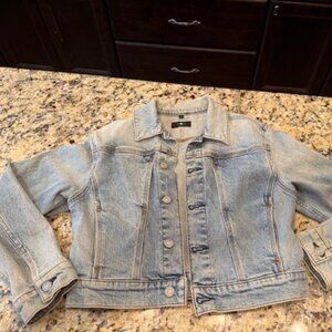 7 for All Mankind Cropped Jean Jacket